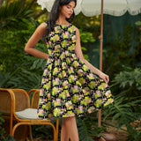 Wine Vintage Dress