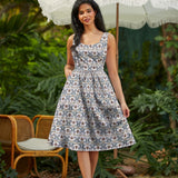Retro Fit & Flare Dress Honey I'm Home