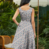 Retro Fit & Flare Dress Honey I'm Home
