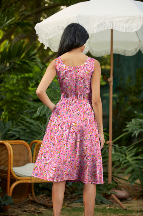 Sprinkles Fit & Flare Dress