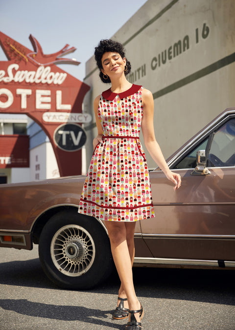 Cupcake Collared Dress Cupcake Collared Dress