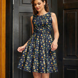 Elizabeth Dress in Rose Floral
