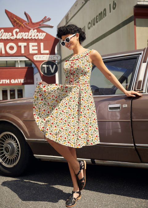 Elizabeth Dress in Woodlands