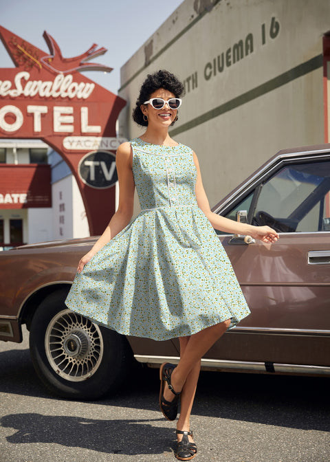 Elizabeth Dress in Petite Floral