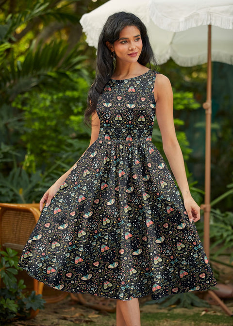 beautiful midi dress Midnight Midi Dress, 4X