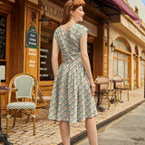 Greta Surplice Dress Squiggly