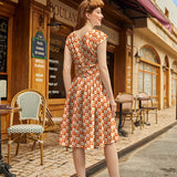 Greta Surplice Dress Cotton Candy