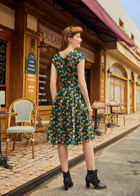 Floral Greta Dress