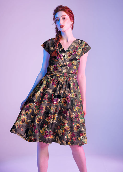 Web of Darkness Greta Dress