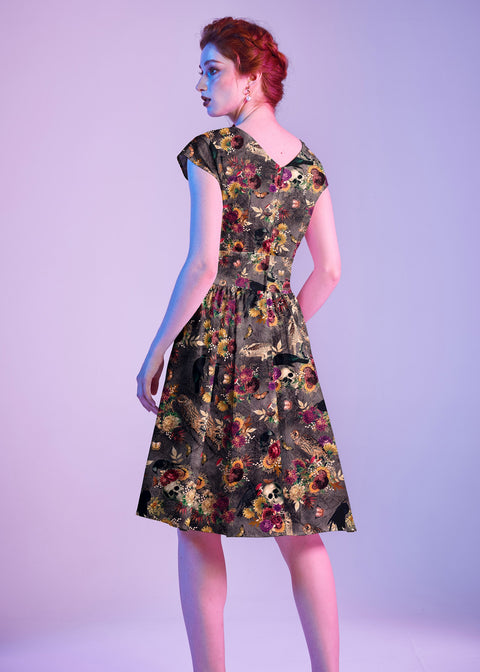 Web of Darkness Greta Dress