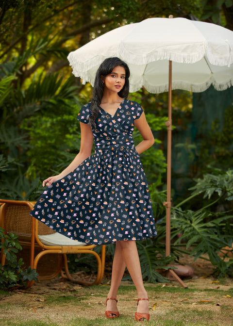 Tea Party Greta Dress 3X Tea Party Greta Dress 3X