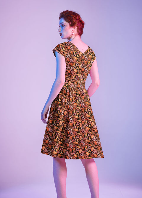 Pumpkins & Flowers Greta Dress