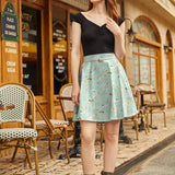 Dogs Skater Skirt