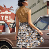 Realistic Cats A-line Skirt