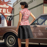 Vintage Style Bow Top in XOXO