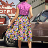 Doris 100% Cotton Skirt - Floral