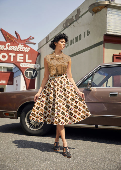 Mushrooms Doris Skirt