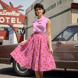 Doris 100% Cotton Skirt - Paris