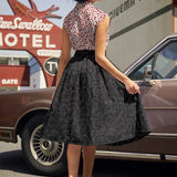 Doris 100% Cotton Skirt - Music Notes