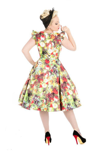 Summer Floral Swing Dress
