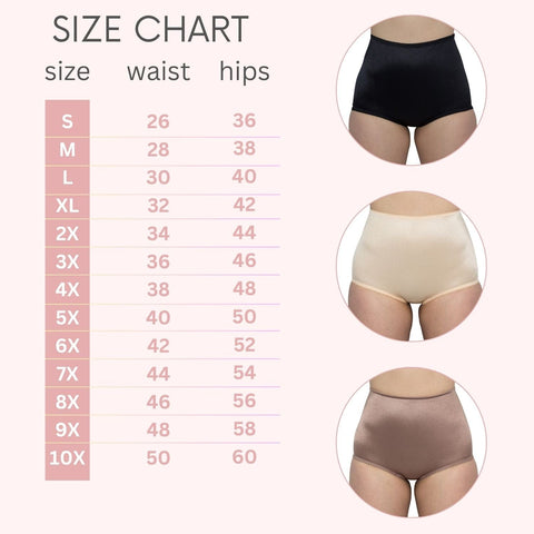 Style 910 | 4way Stretch Full Coverage Panty, Light Shaping