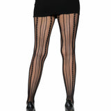 Eve Vintage Pinstripe Net Tights