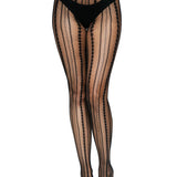 Eve Vintage Pinstripe Net Tights