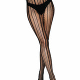 Eve Vintage Pinstripe Net Tights