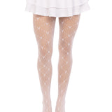 Valentina Heart Net Tights