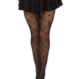 Valentina Heart Net Tights