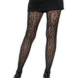 Leopard Net Tights