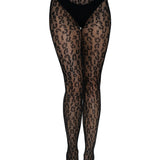 Leopard Net Tights