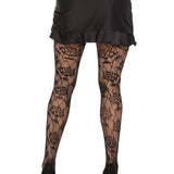 Wild Rose Net Tights