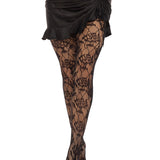 Wild Rose Net Tights