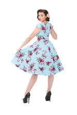 Blue Royal Ballet Swing Dress
