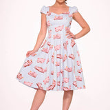 Car Hop Swing Dress