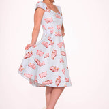 Car Hop Swing Dress