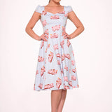 Car Hop Swing Dress
