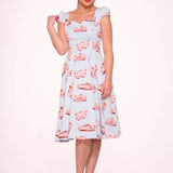 Car Hop Swing Dress