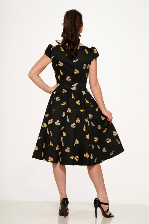 Love New York Pizzeria Swing Dress