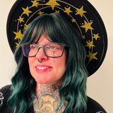 Vegan Felt Hat - XL Brim - Star Halo