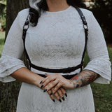 Mina - Ivory Floral Lace Bride of the Vampire Maxi Dress