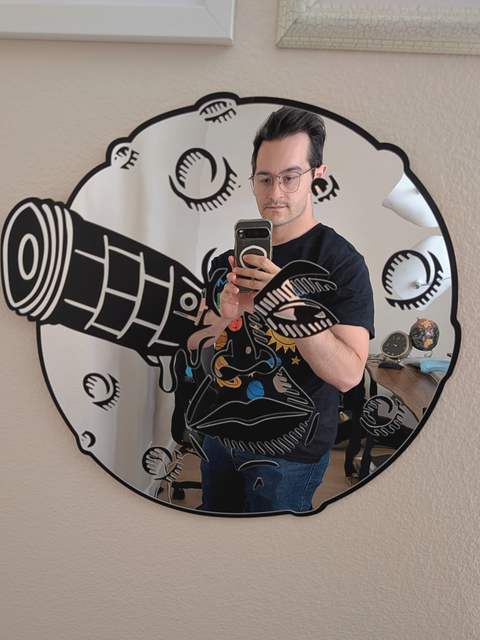 A Trip to the Moon Mirror