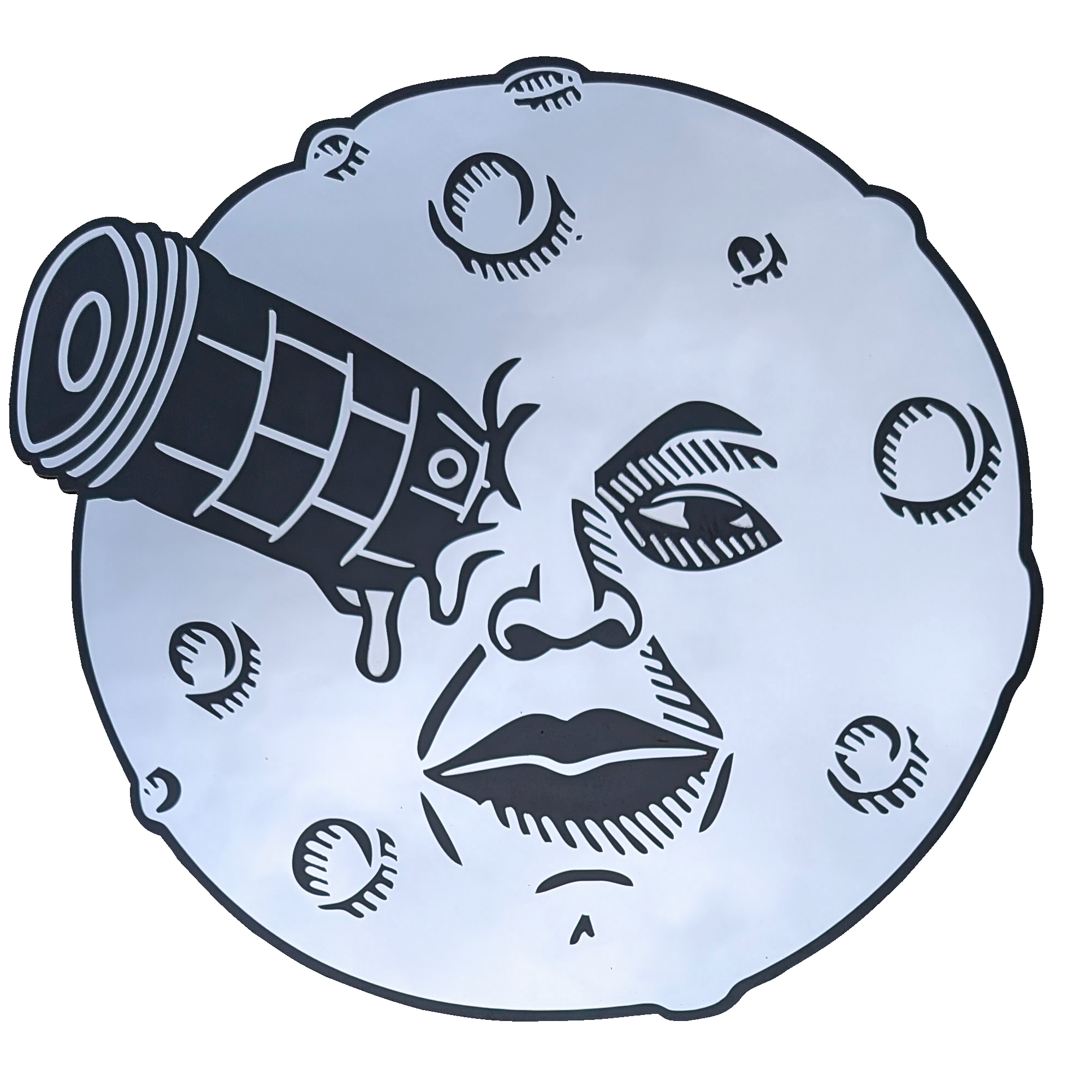 A Trip to the Moon Mirror