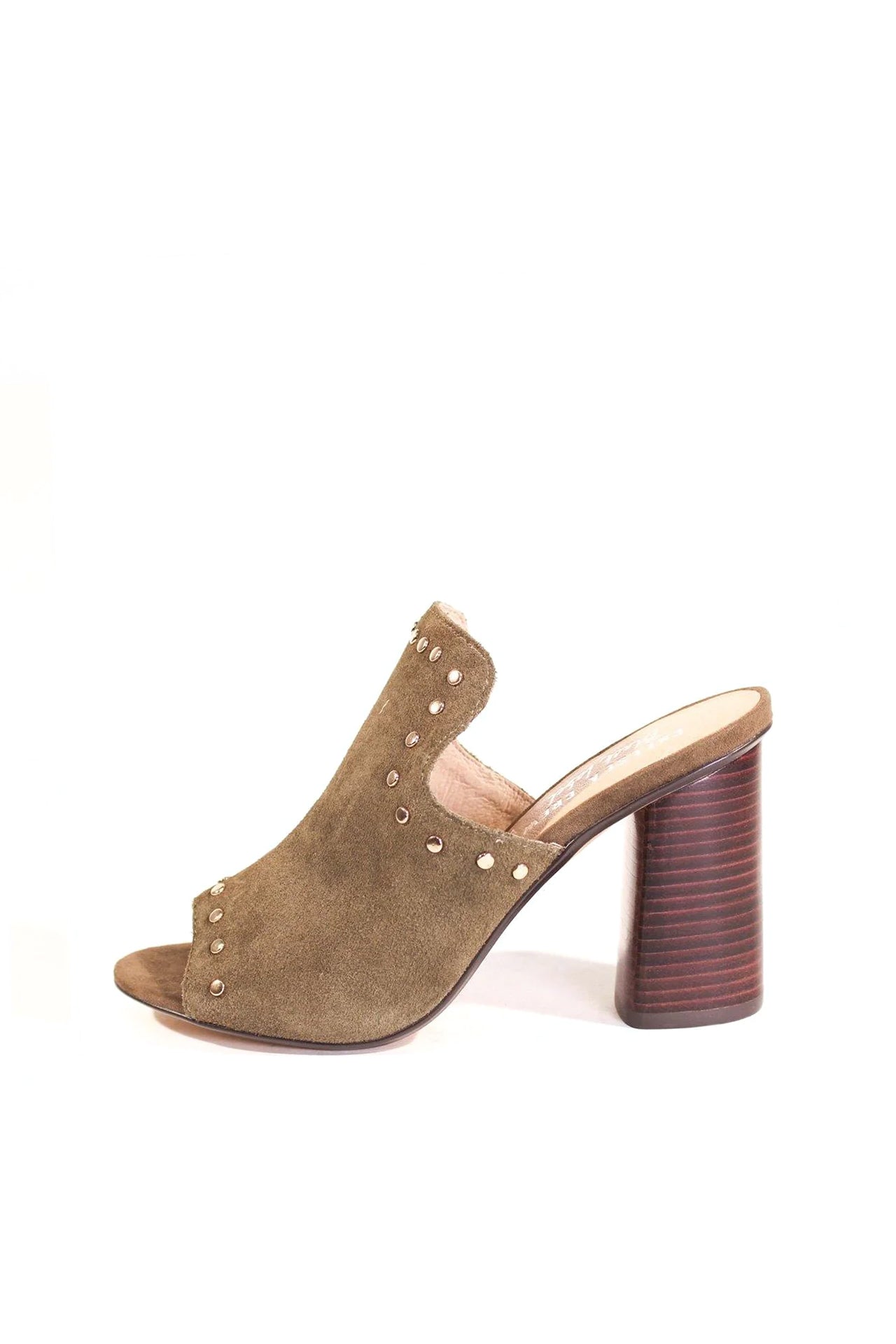 Amore Suede High Heel Mules