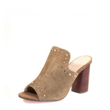 Amore Suede High Heel Mules