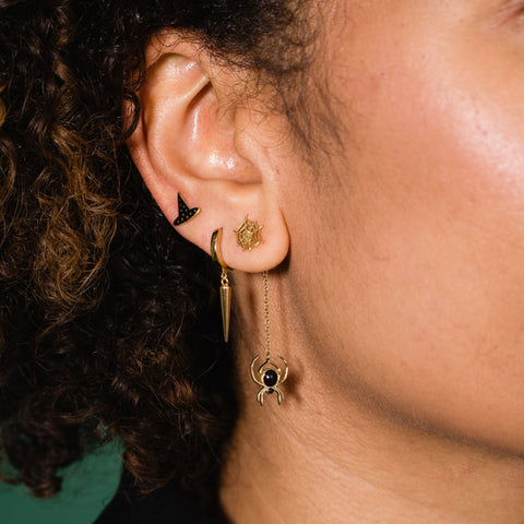 Anjelica Spider Drop Earrings