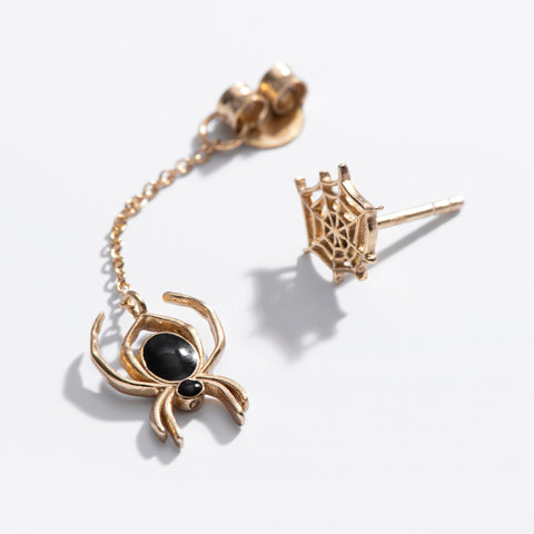 Anjelica Spider Drop Earrings