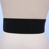 Black Elastic Belt