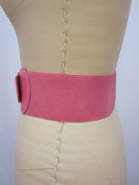 Hot Pink Elastic Belt